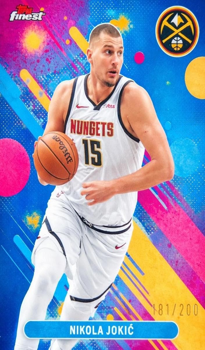 Nikola Jokic 2025 topps Topps Finest