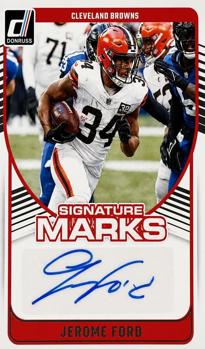 Jerome Ford 2024 panini Donruss