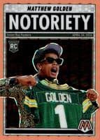 Matthew Golden 2025 panini National Treasures