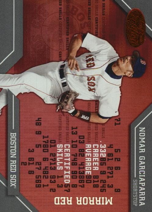 Nomar Garciaparra 2002 leaf Certified
