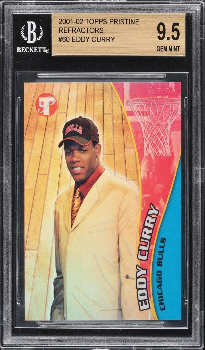 Eddy Curry 2001 topps Pristine