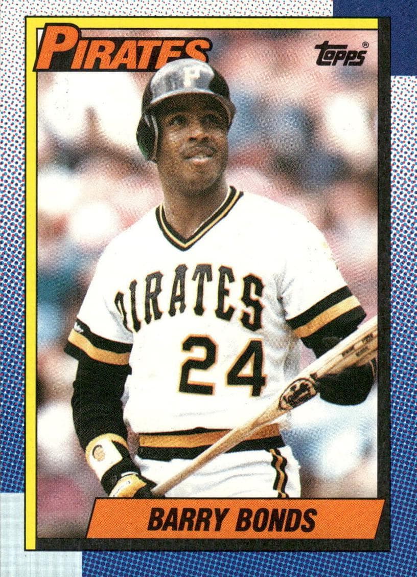 Barry Bonds 1990 topps Topps