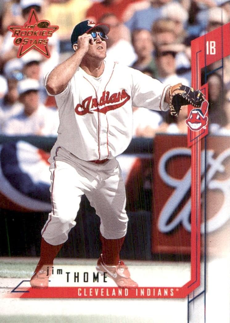 Jim Thome 2001 leaf Leaf Rookies & Stars