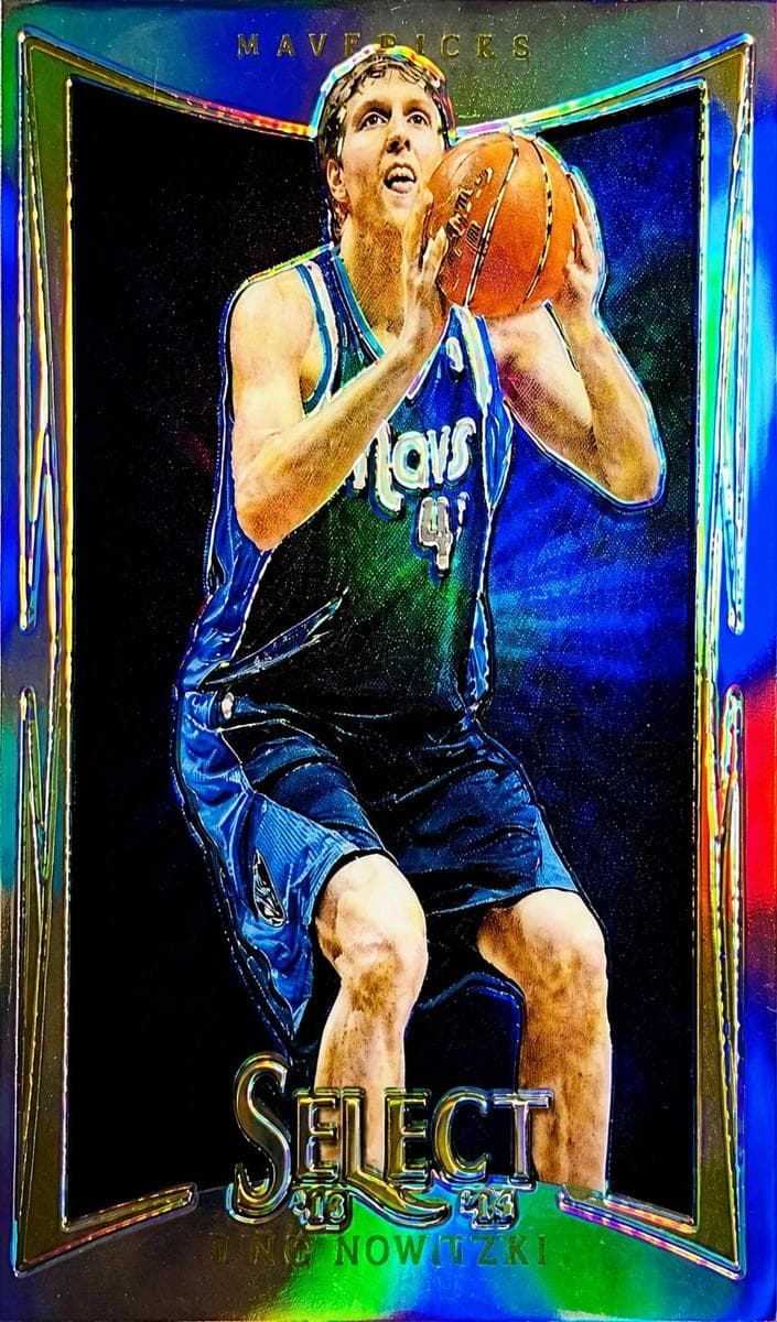 Dirk Nowitzki 2012 panini Select