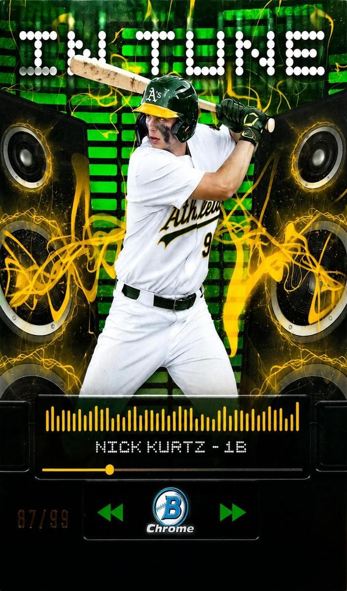 Nick Kurtz 2024 bowman Bowman Draft