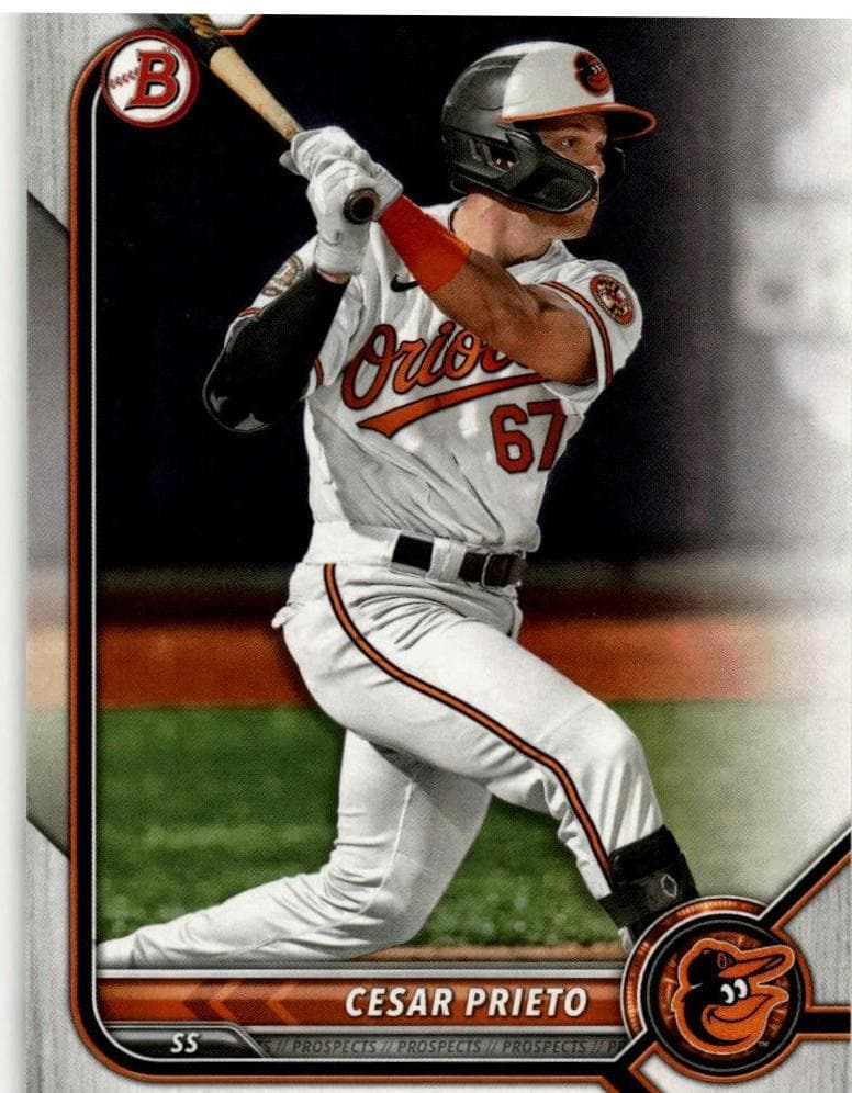 Cesar Prieto 2022 bowman Bowman Draft