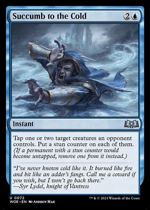 Succumb to the Cold 2023 Magic: The Gathering