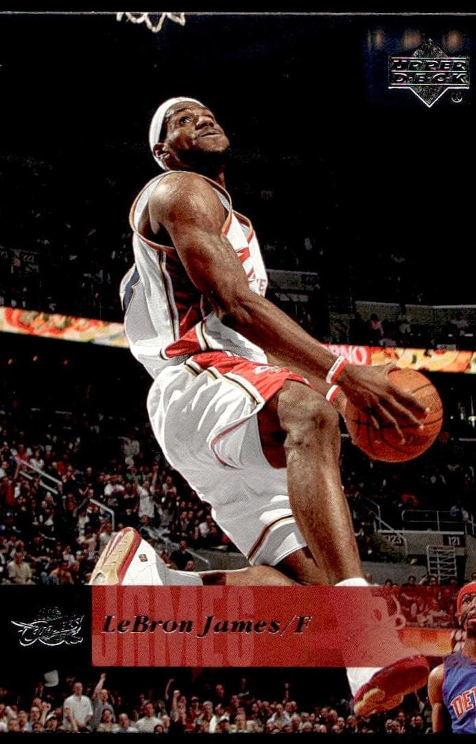 LeBron James 2006 upper-deck