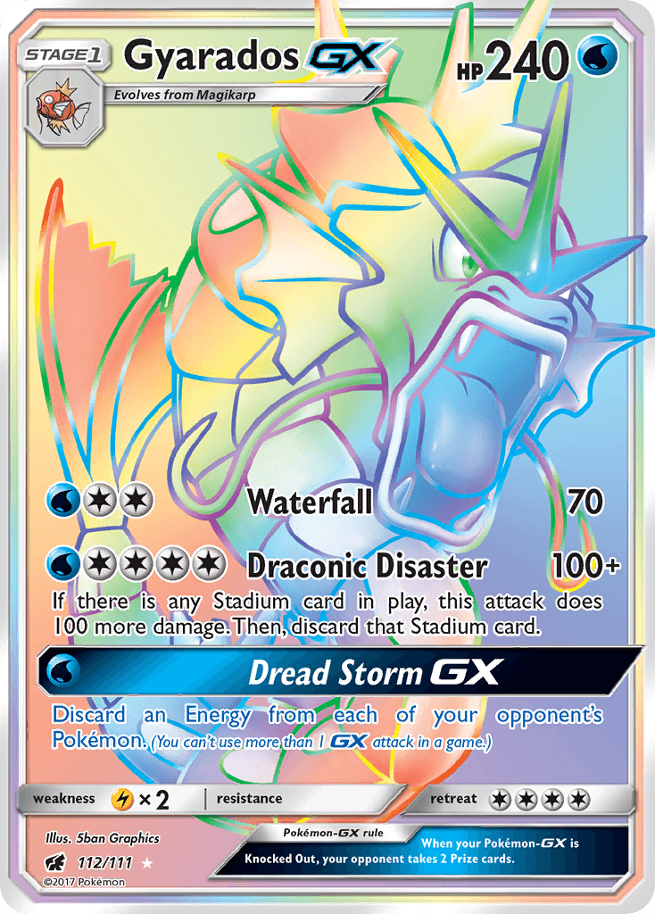 Gyarados GX #112