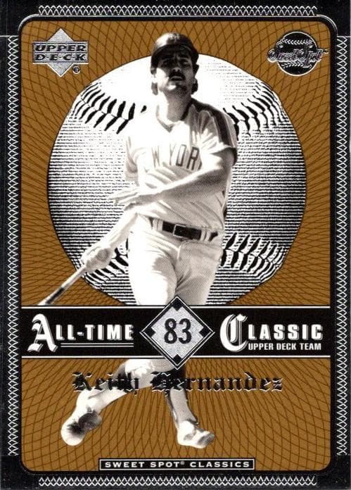 Keith Hernandez 2002 upper-deck Sweet Spot Classics