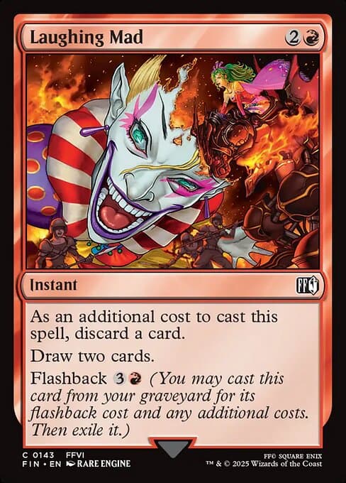 Laughing Mad 2025 Magic: The Gathering Final Fantasy Surge Foil