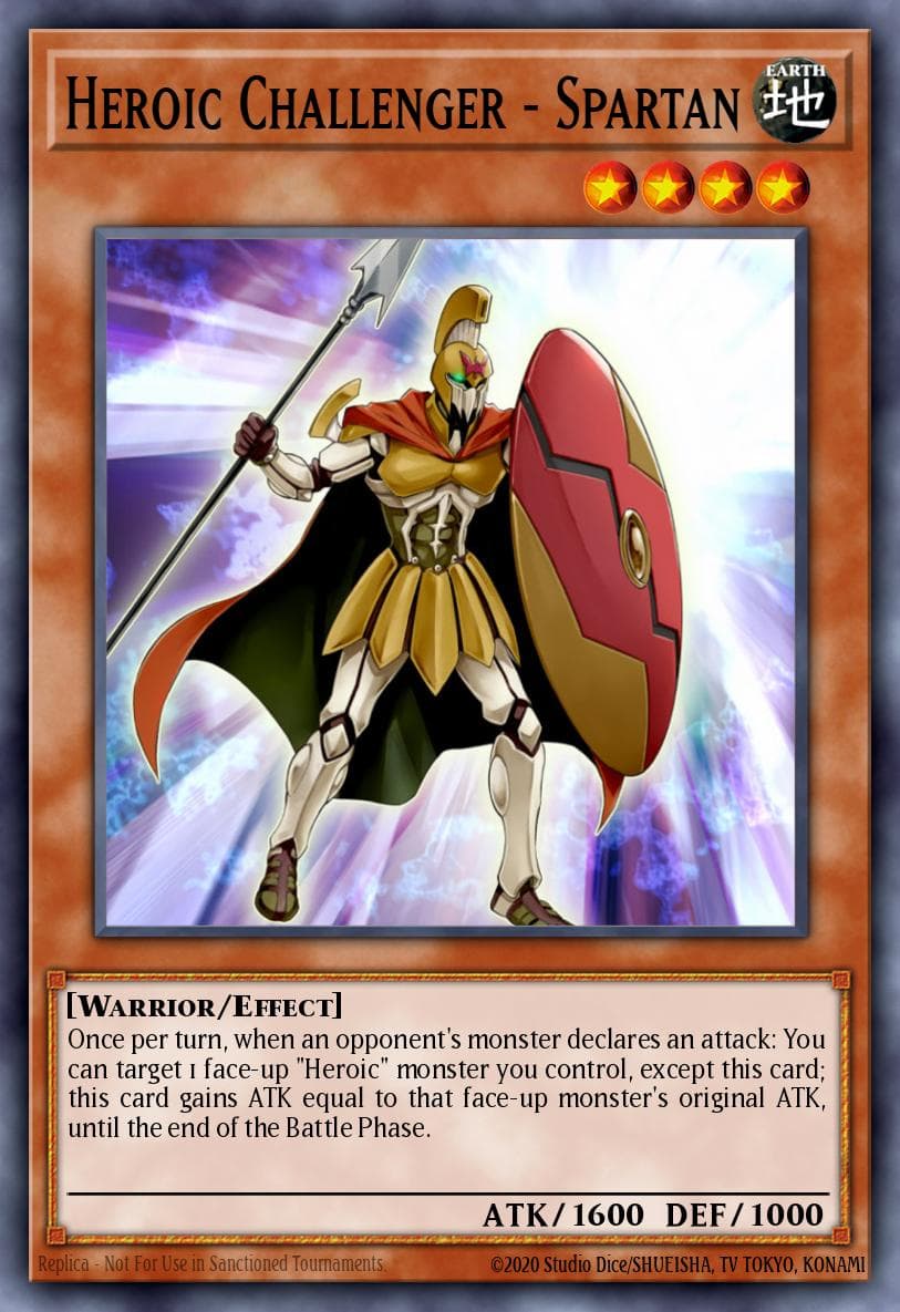 Heroic Challenger - Spartan #REDU-EN005