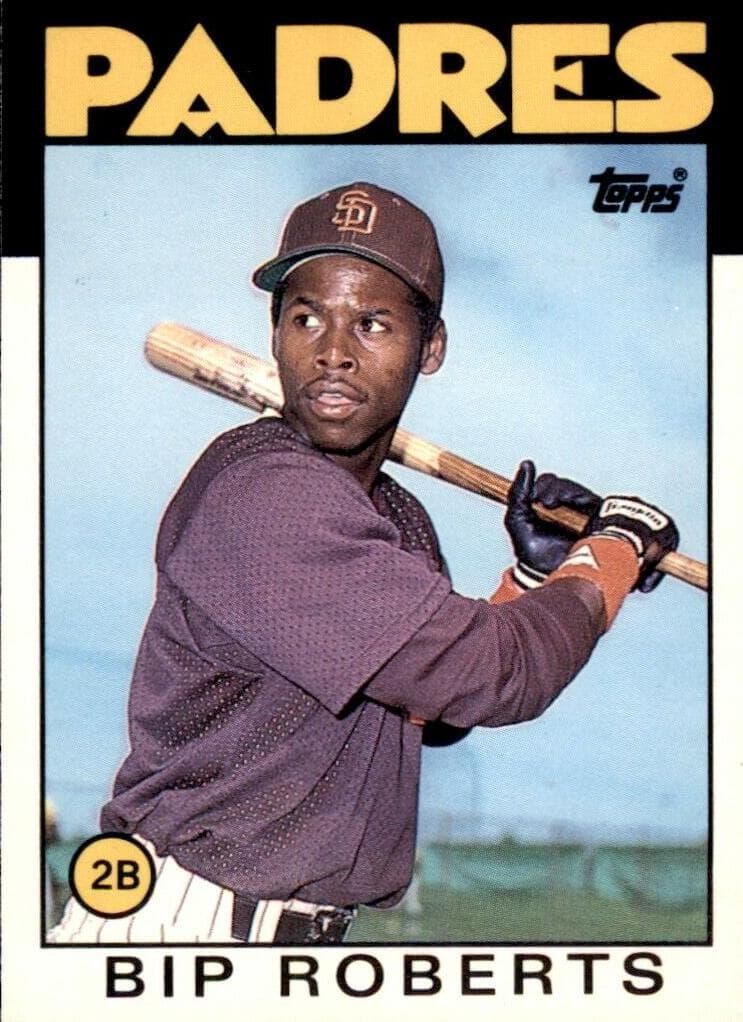 Bip Roberts 1986 topps Topps Traded