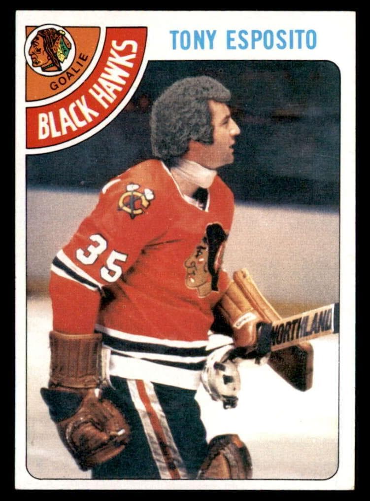Tony Esposito 1978 topps Topps