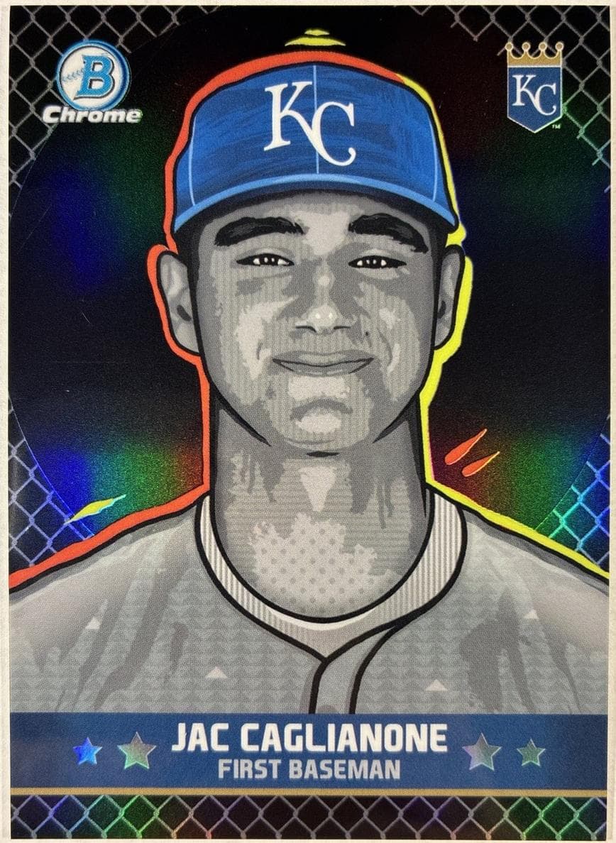 Jac Caglianone 2025 bowman Bowman Chrome