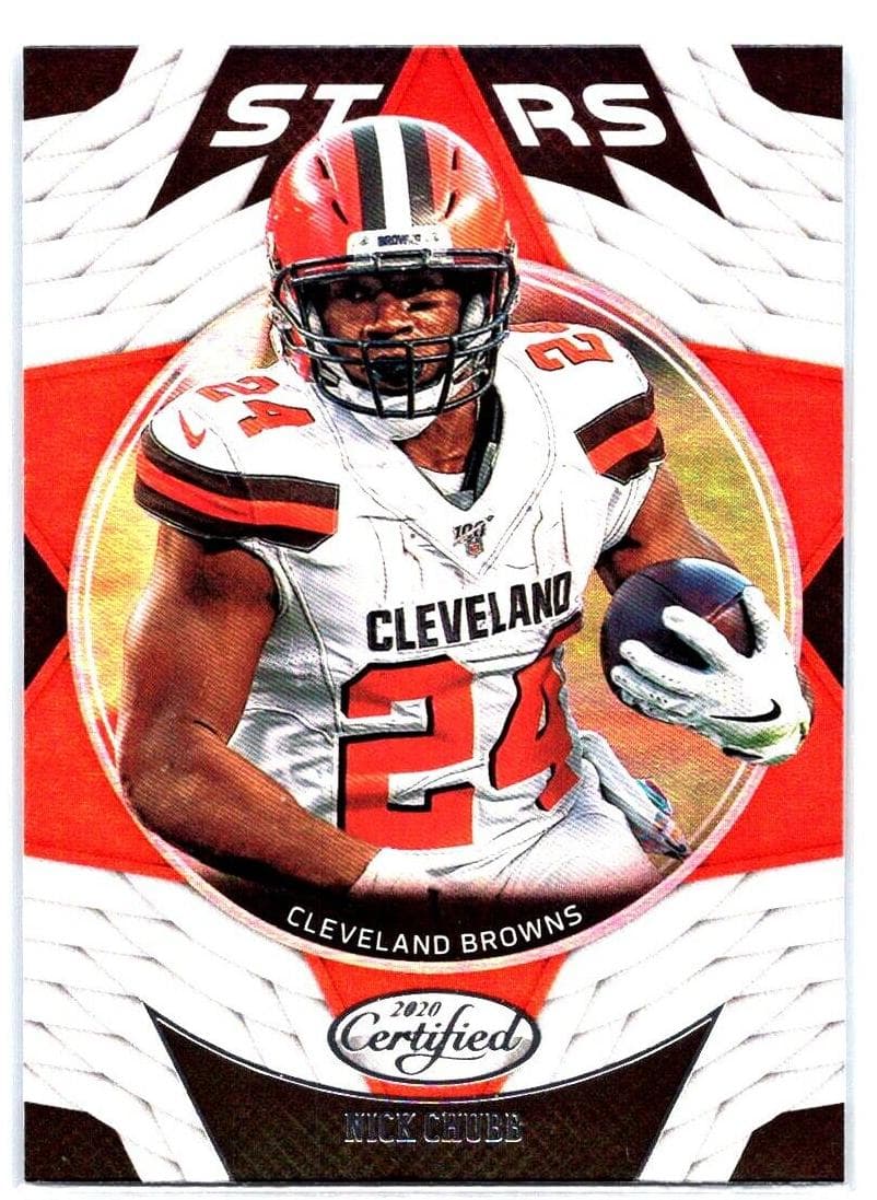 Nick Chubb 2020 panini Panini Certified