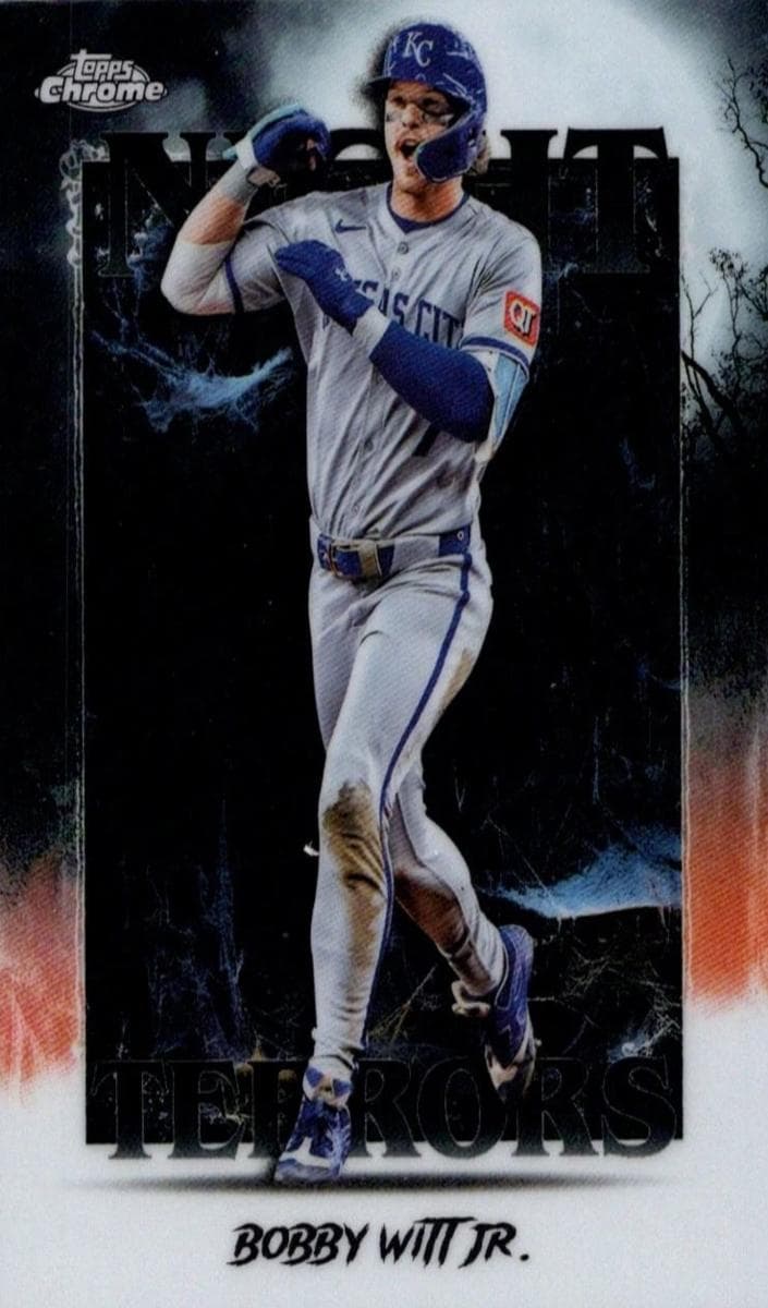 Bobby Witt Jr. 2025 topps Topps Chrome Update