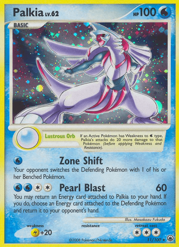 Palkia 2008 Pokemon Majestic Dawn