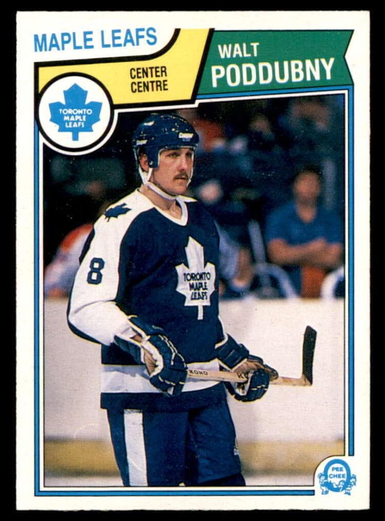 Walt Poddubny trading card