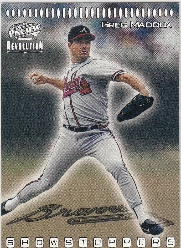Greg Maddux 1998 panini Pacific Revolution