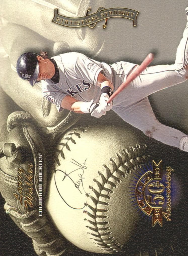 Larry Walker 1998 leaf Leaf