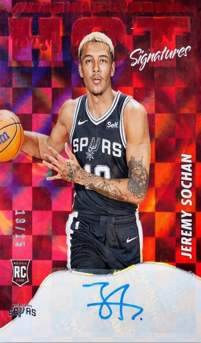 Jeremy Sochan 2022 panini Hoops