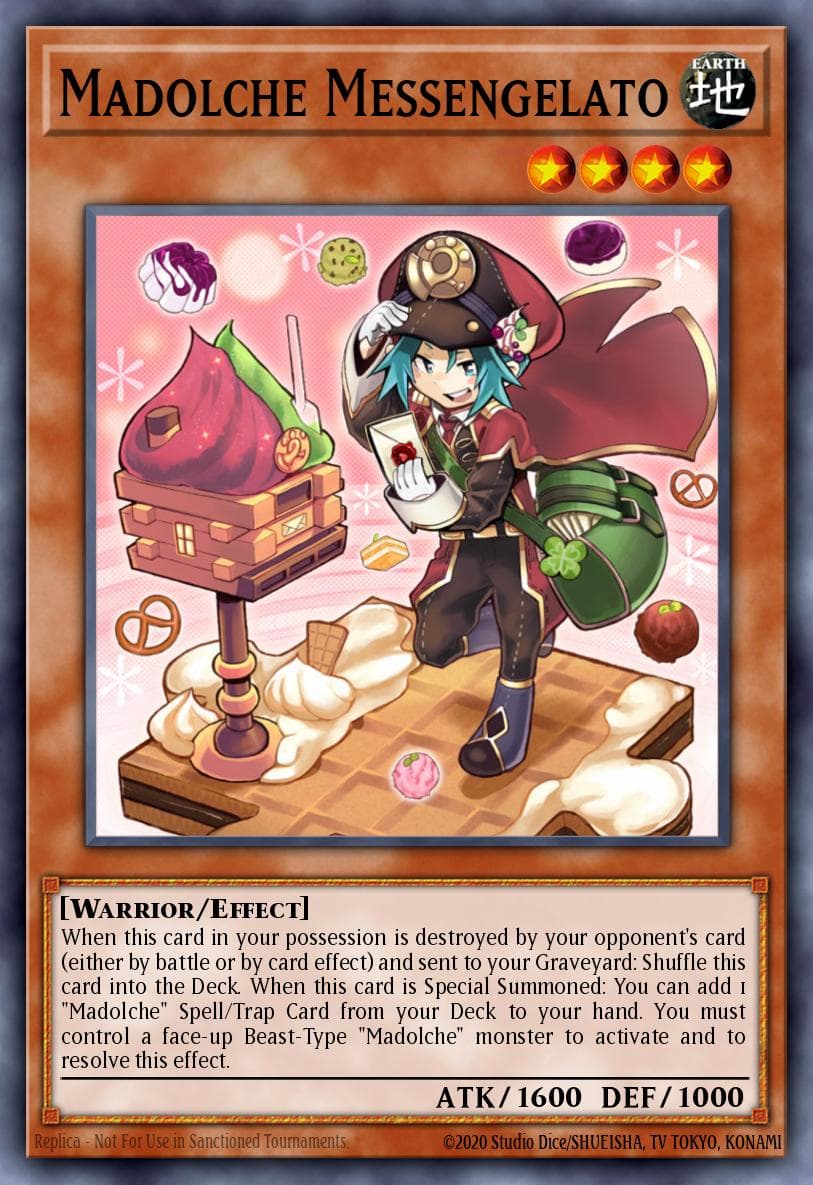 Madolche Messengelato 2012 Yu-Gi-Oh! Abyss Rising