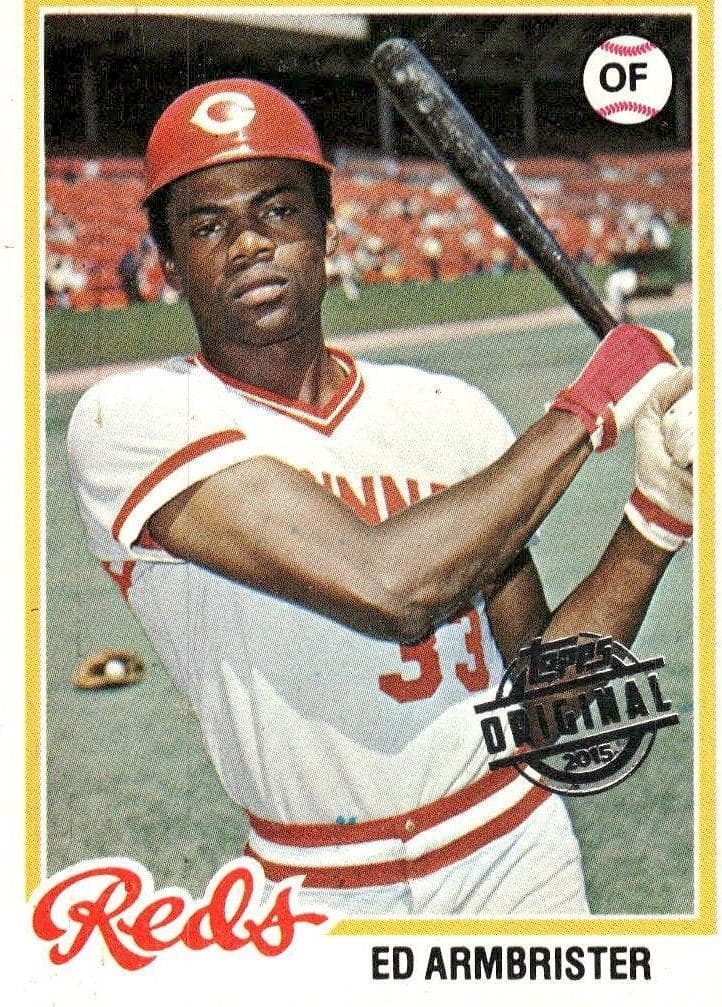 Ed Armbrister 1978 topps Topps