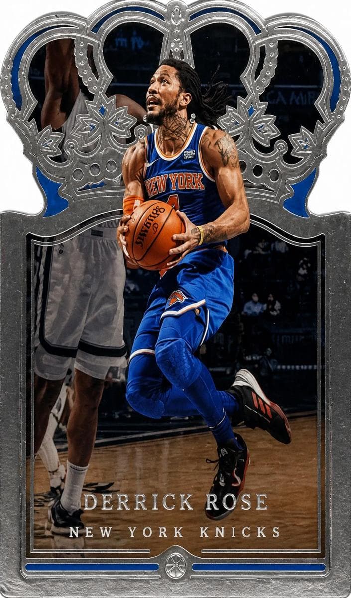 Derrick Rose 2021 panini Panini Crown Royale