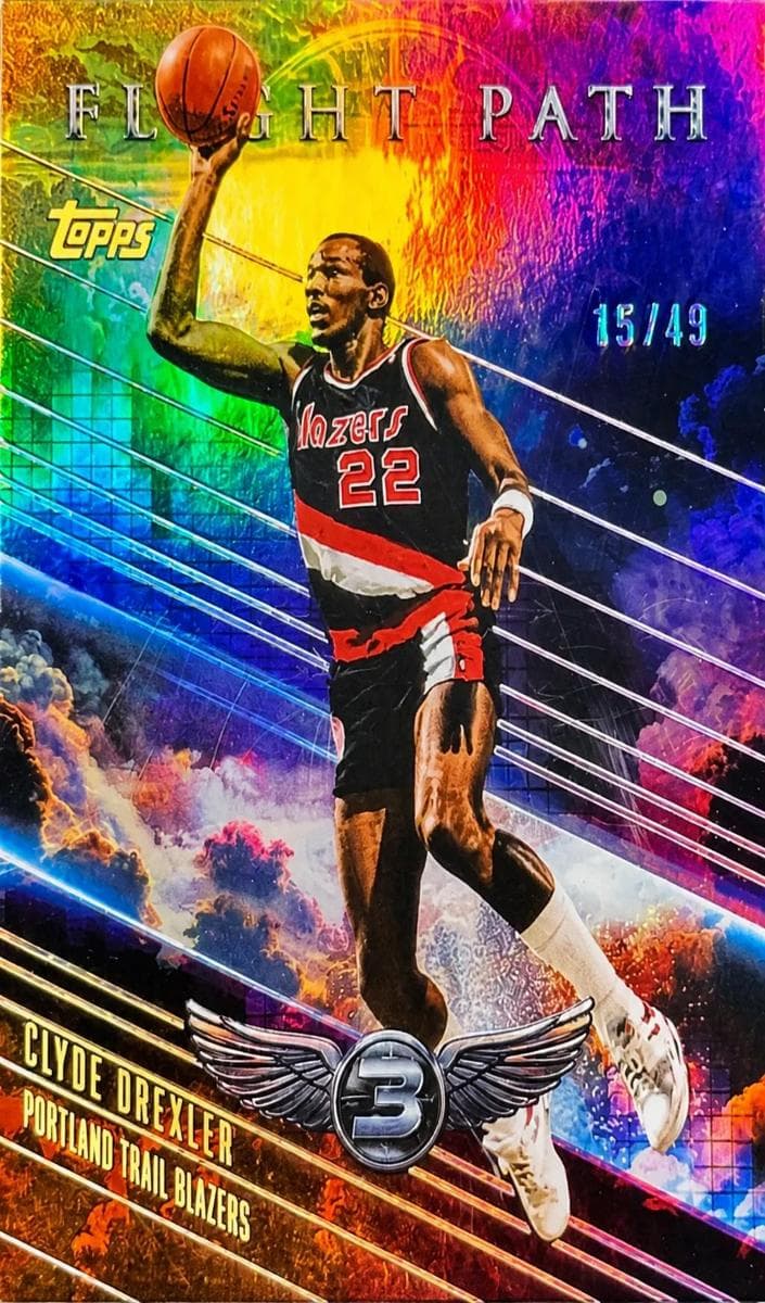 Clyde Drexler 2025 topps Topps 3