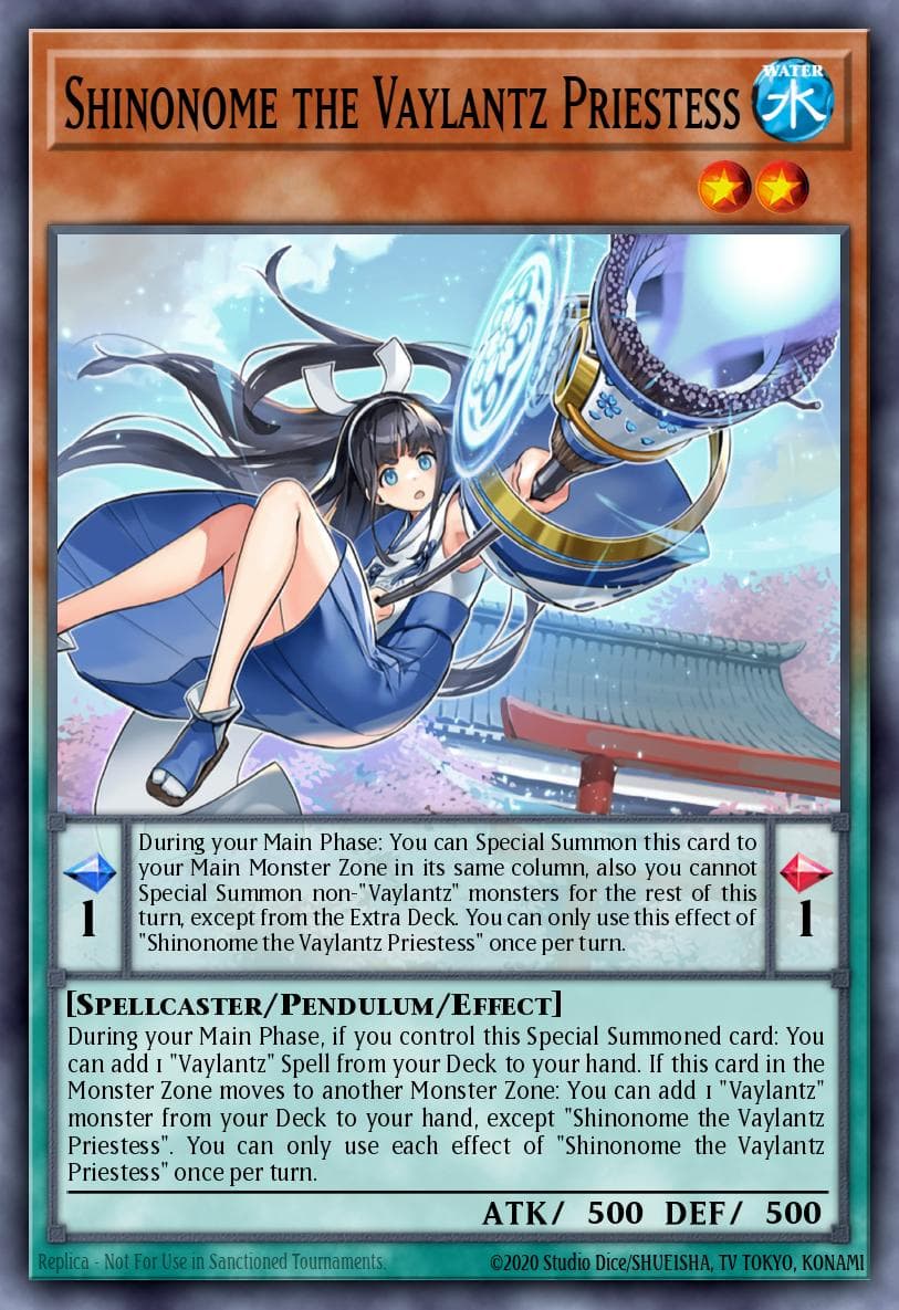 Shinonome the Vaylantz Priestess #TAMA-EN001