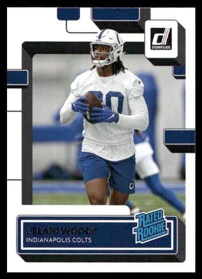 Jelani Woods 2022 panini Donruss