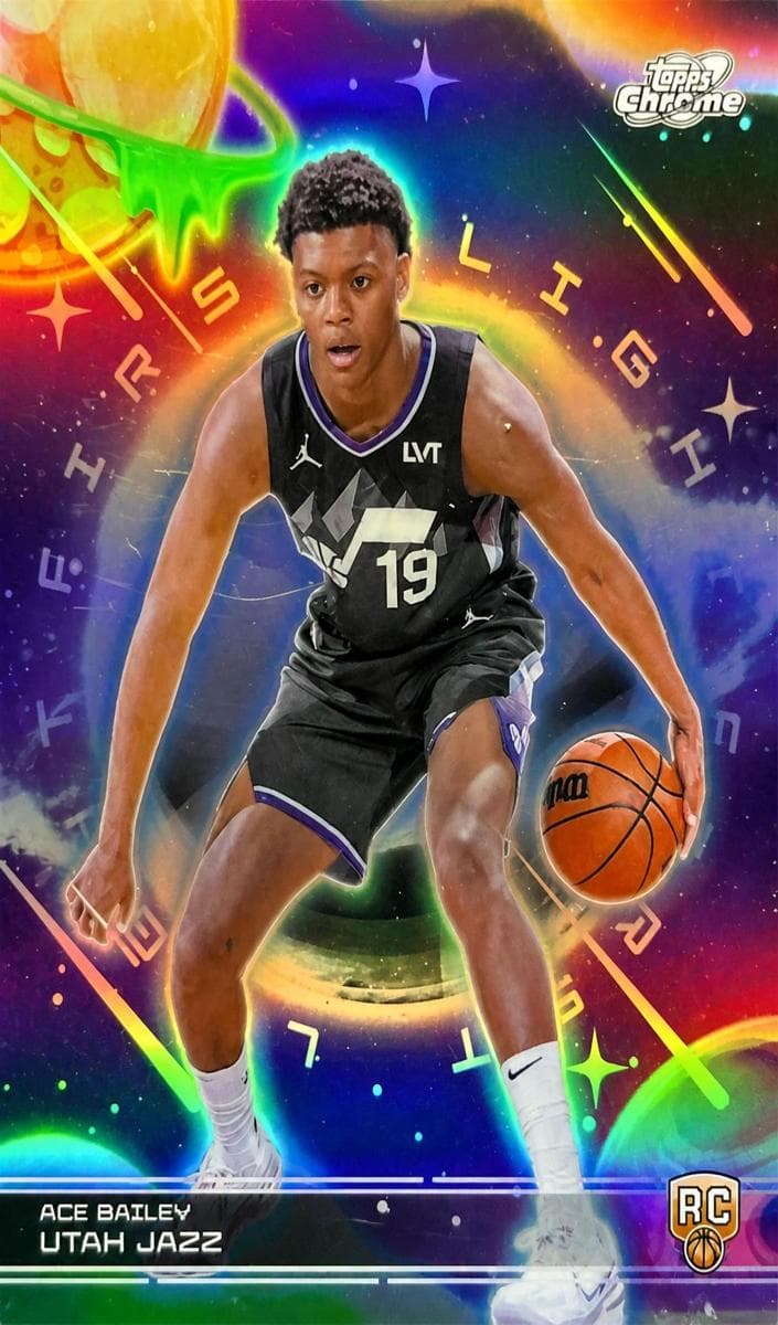Ace Bailey 2025 topps Topps Cosmic Chrome
