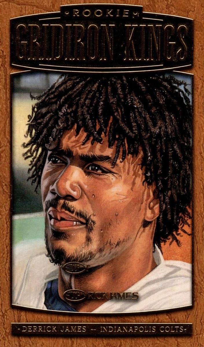 Edgerrin James PR4500 1999 panini Donruss
