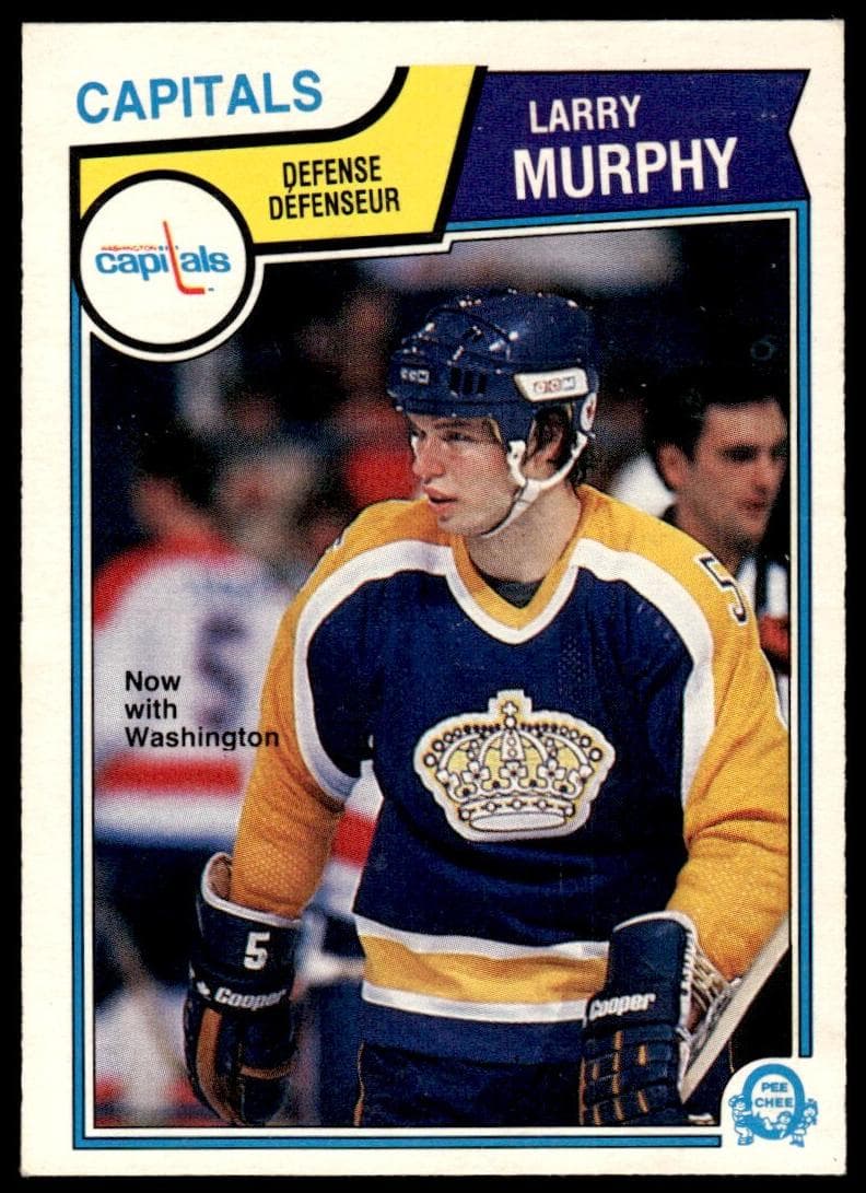 Larry Murphy 1983 topps O-Pee-Chee