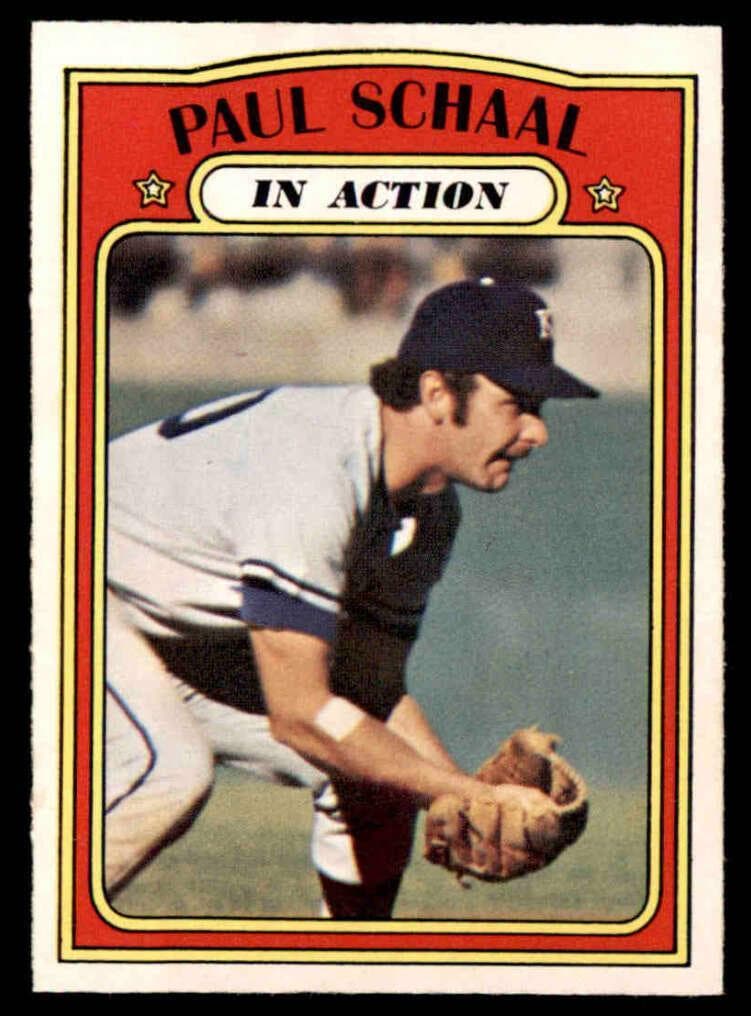 Paul Schaal 1972 topps O-Pee-Chee