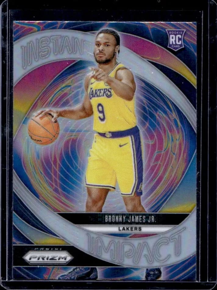 Bronny James Jr. 2024 panini Panini One and One