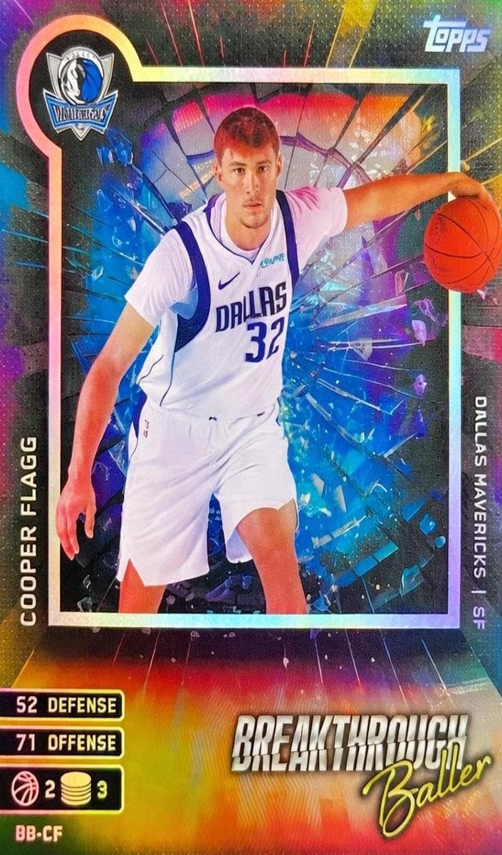 Cooper Flagg 2025 topps