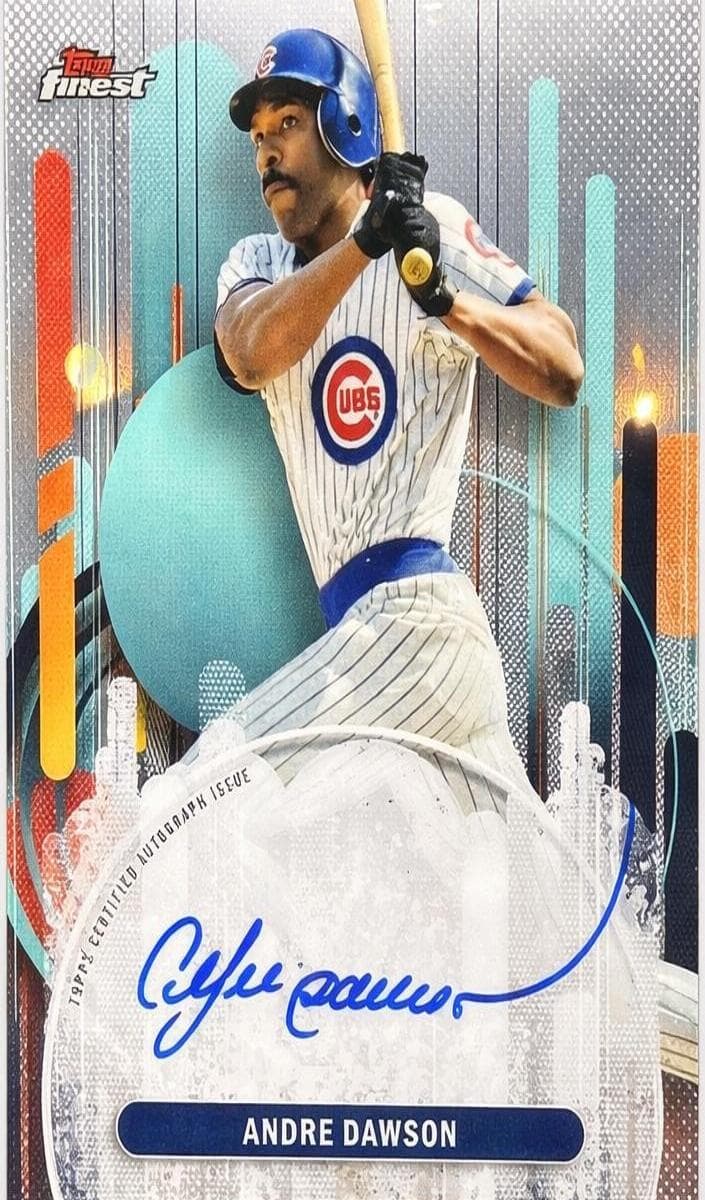 Andre Dawson 2025 topps Topps Finest