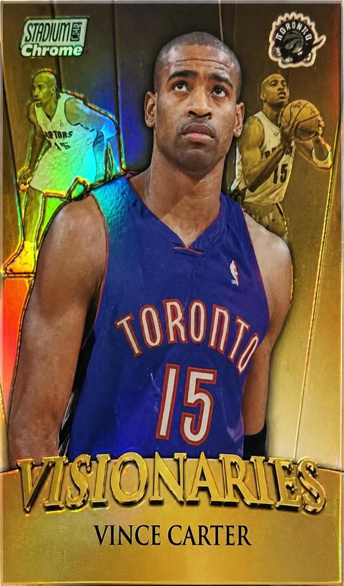 Vince Carter 1999 unknown Stadium Club Chrome