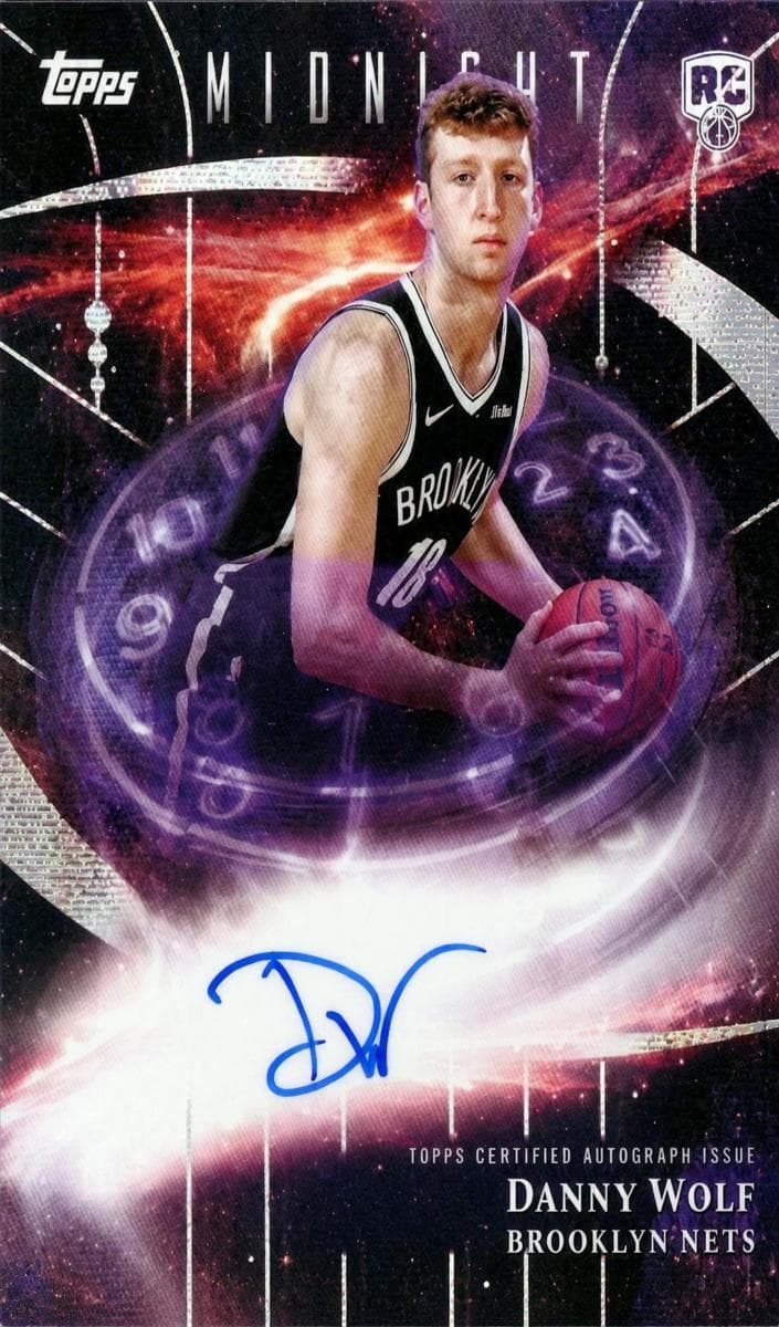 Danny Wolf 2025 topps Topps Midnight