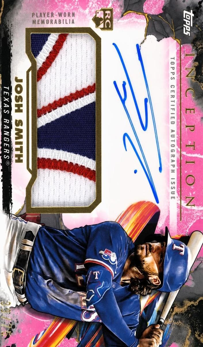 Josh Smith 2023 topps Topps Inception