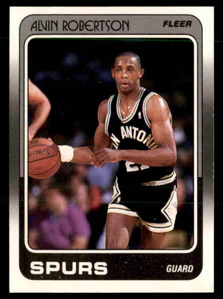 Alvin Robertson 1988 fleer Fleer