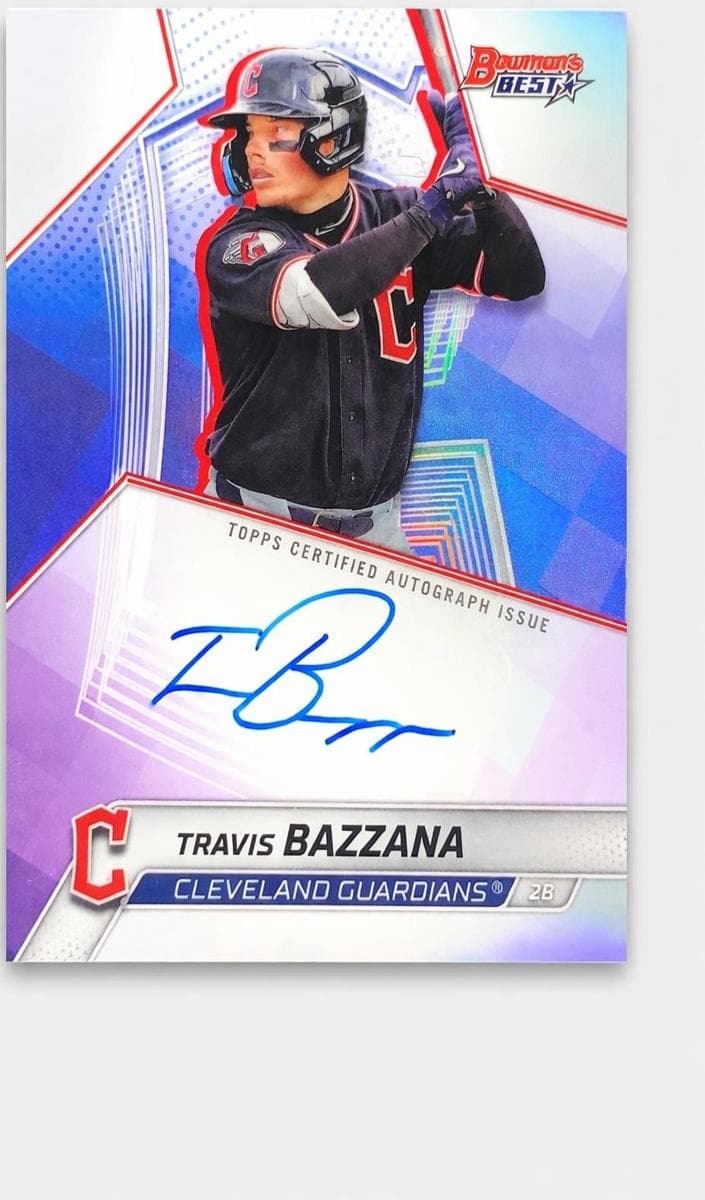 Travis Bazzana 2025 Bowman Best auto card