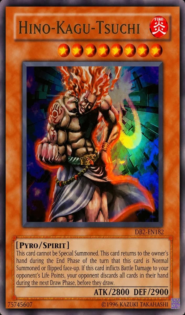 Hino-Kagu-Tsuchi 2005 Yu-Gi-Oh! Dark Beginning 2