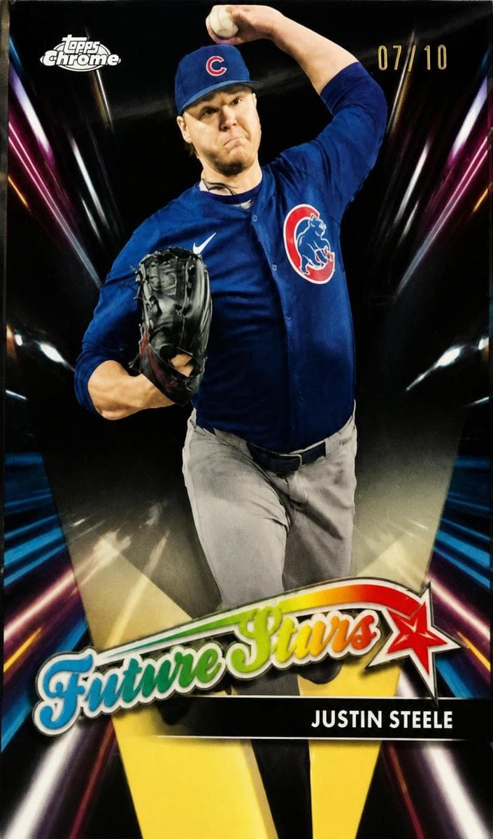 Justin Steele 2024 topps Topps Chrome Update