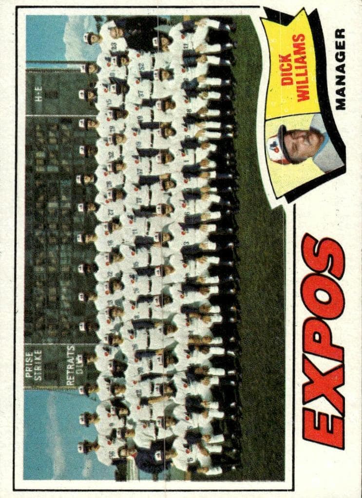 Montreal Expos / Dick Williams #647