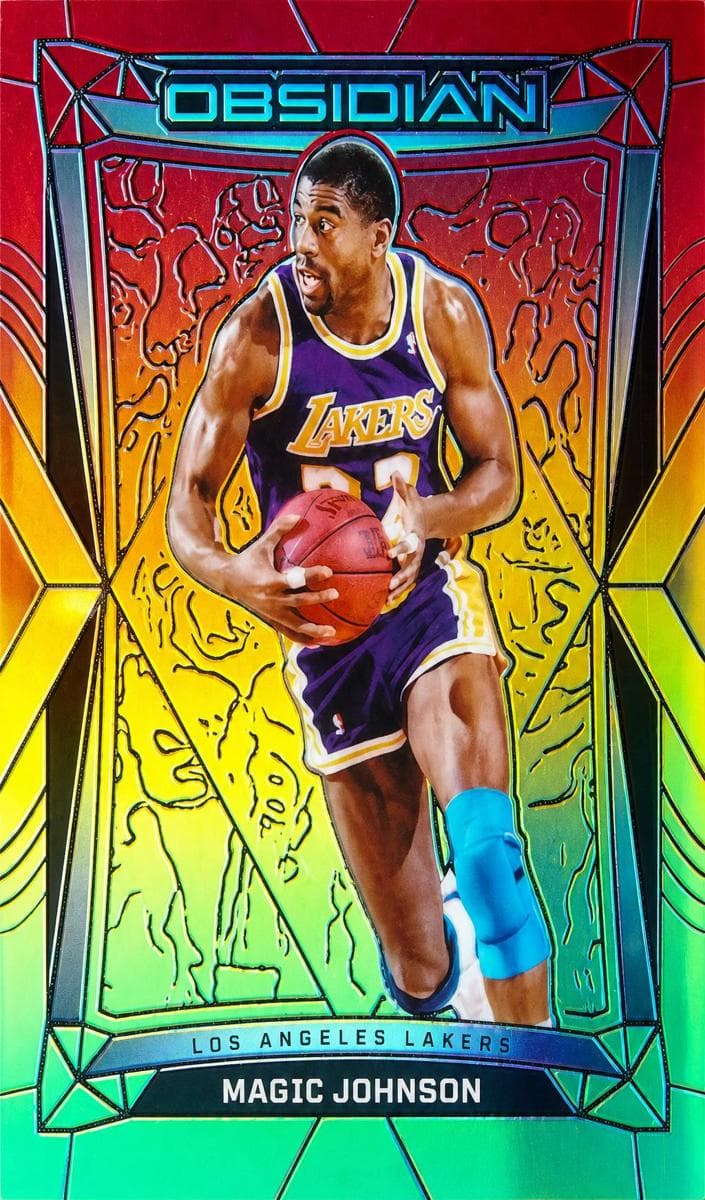 Magic Johnson 2023 panini Panini Obsidian