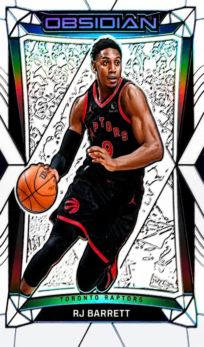RJ Barrett 2023 panini Panini Obsidian