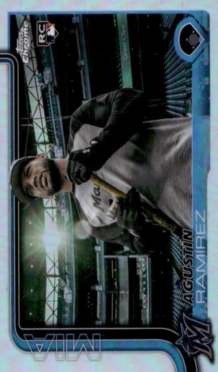 Agustín Ramírez 2025 topps Topps Chrome Update